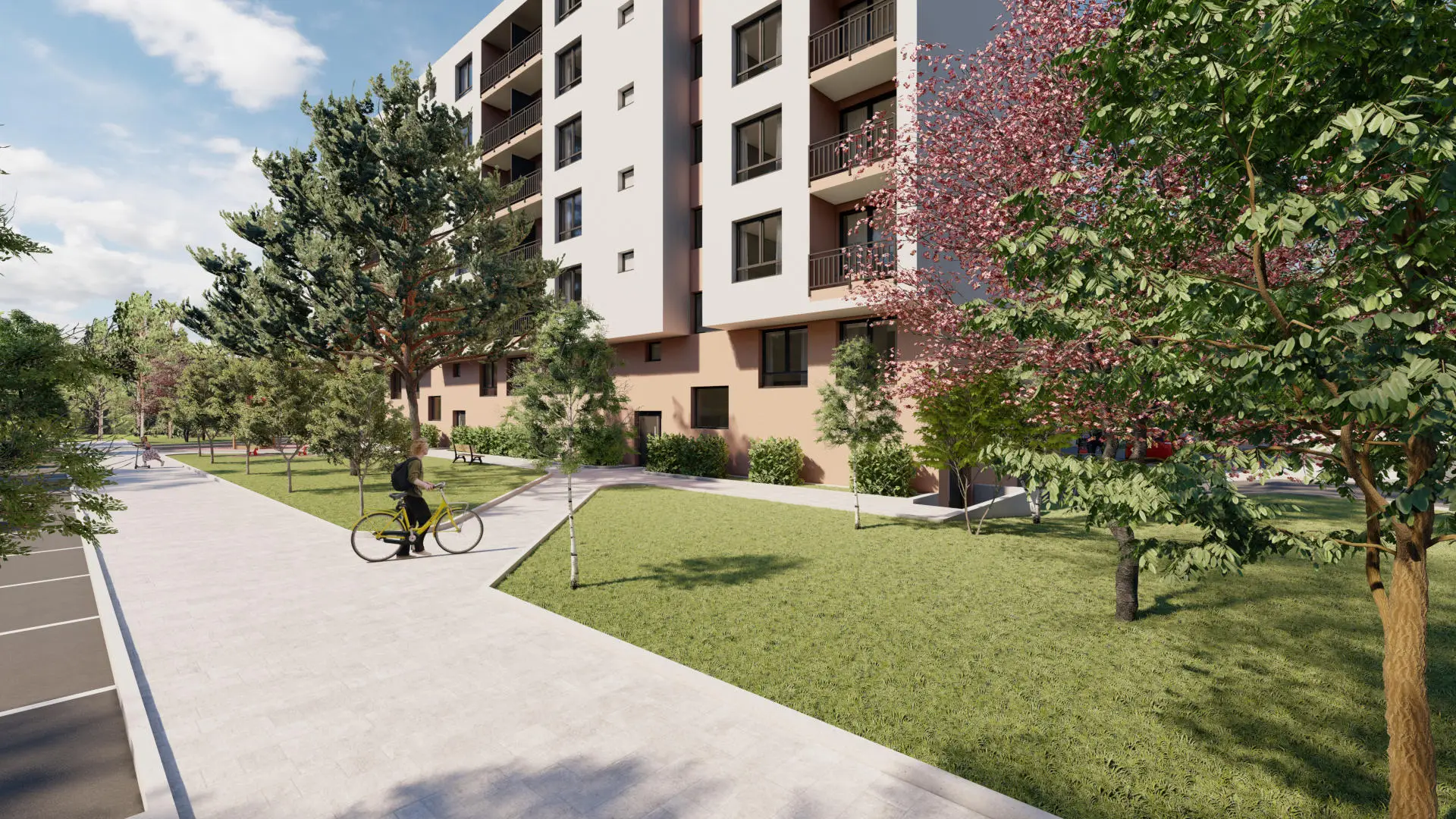 Pôdorys BD Jurkovičova - výber bytov